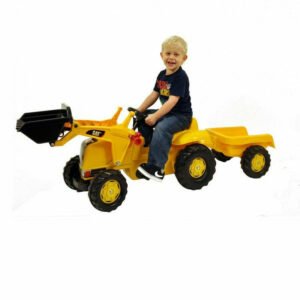CAT Kid Tractor with Trailer
