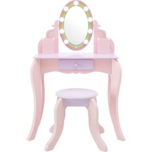 Fantasy Fields Little Princess Rapunzel Vanity with LED Mirror