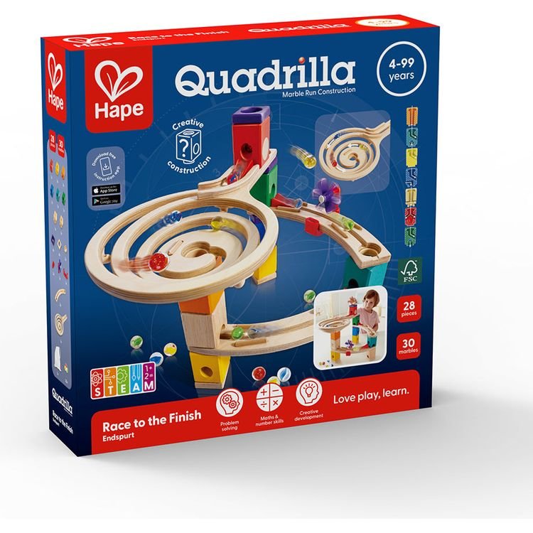 Quadrilla Race to the Finish Marble Run Blocks - Image 4