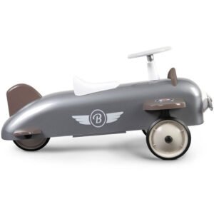 Ride-On Speedster Plane – Silver