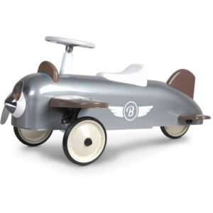 Ride-On Speedster Plane – Silver